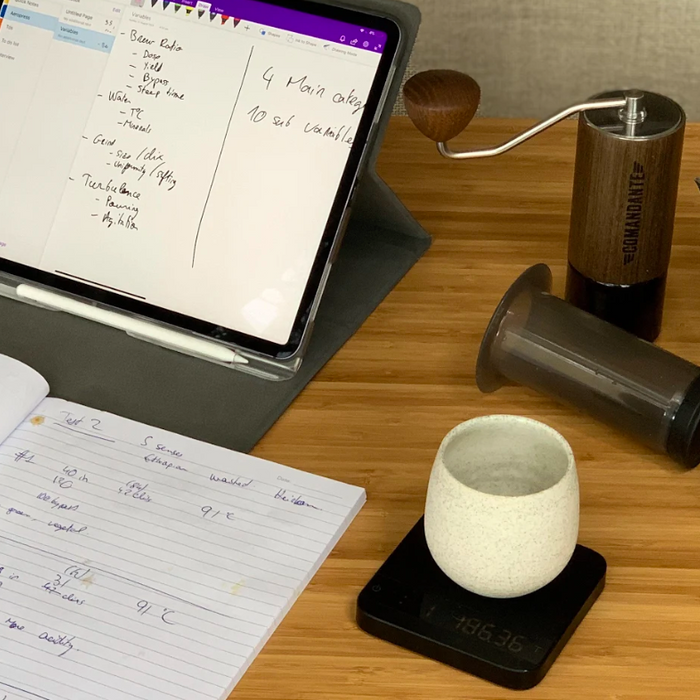 Training Log #5 by Simon Gautherin - Preparing for the Aeropress Championship