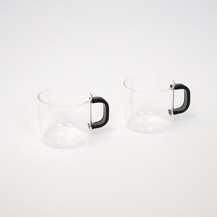 2 x april Glass Mugs