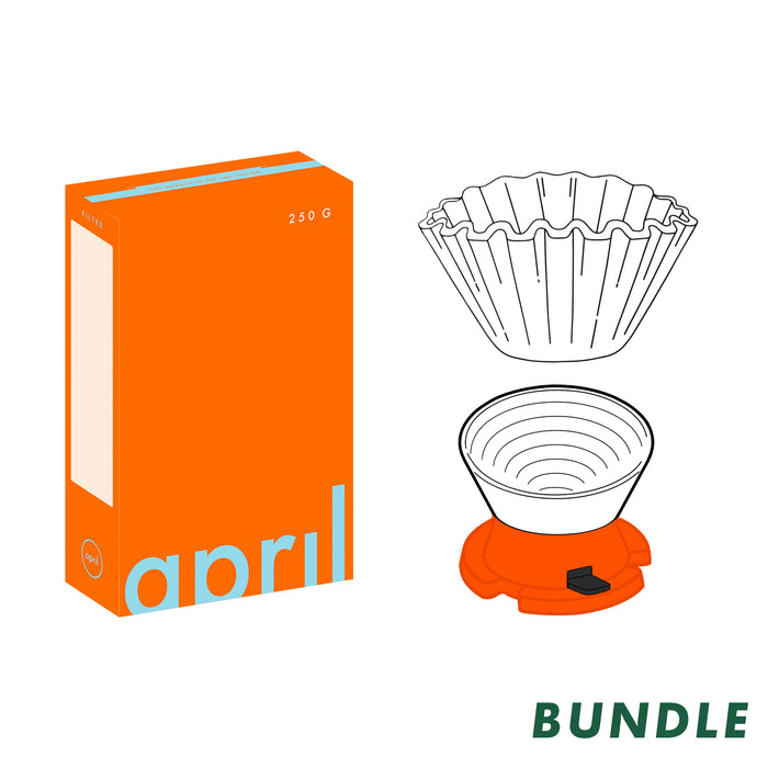 Hybrid Brewer + Paper Filter + 250g Filter Beans