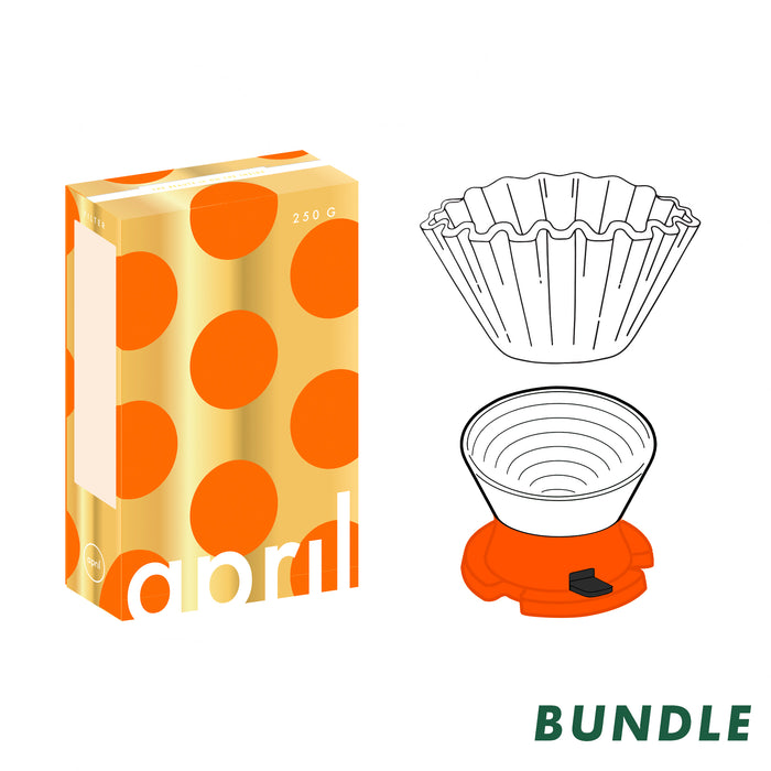 Hybrid Brewer + Paper Filter + 250g Filter Beans