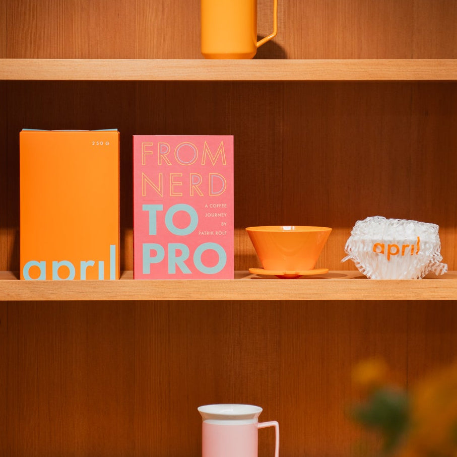 From Nerd To Pro + Plastic Brewer + Paper Filter + 250g Filter Beans