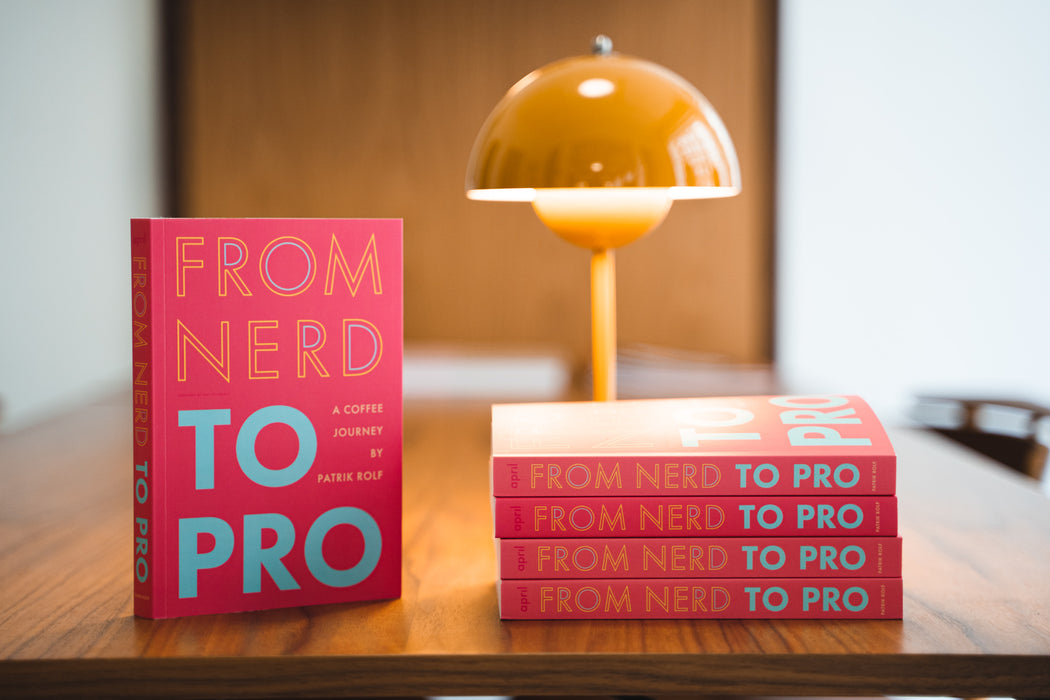 The book: From Nerd To Pro, a coffee journey